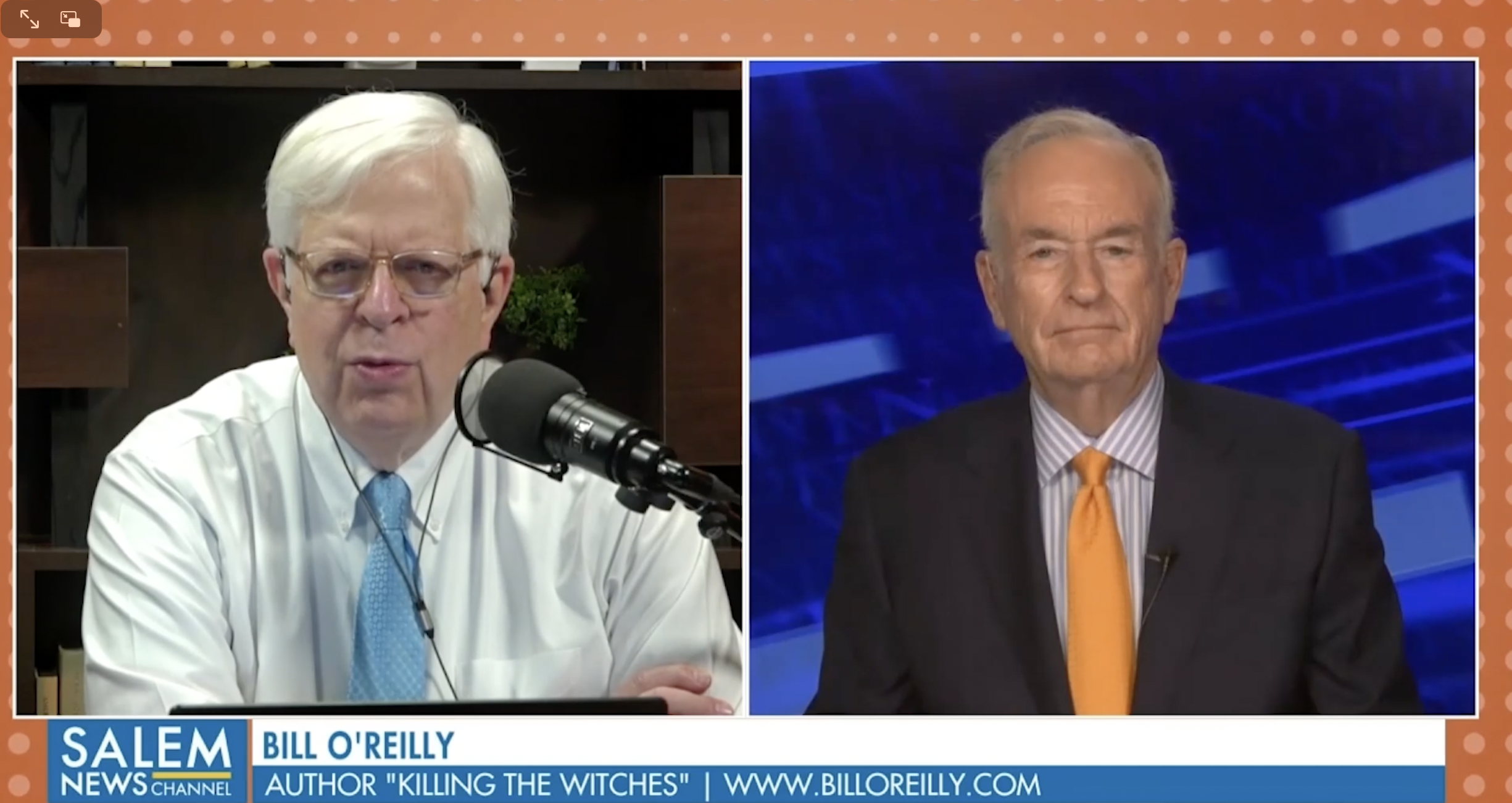 O'Reilly and Dennis Prager on 'Killing the Witches'